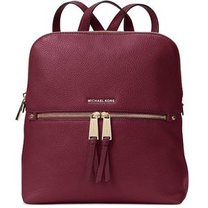 💋SOLD💋Michael Kors Rhea Mulberry Zip Backpack
